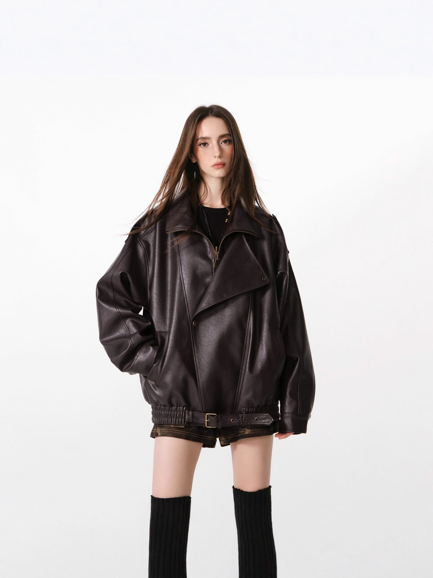 Oversized Biker Jacket