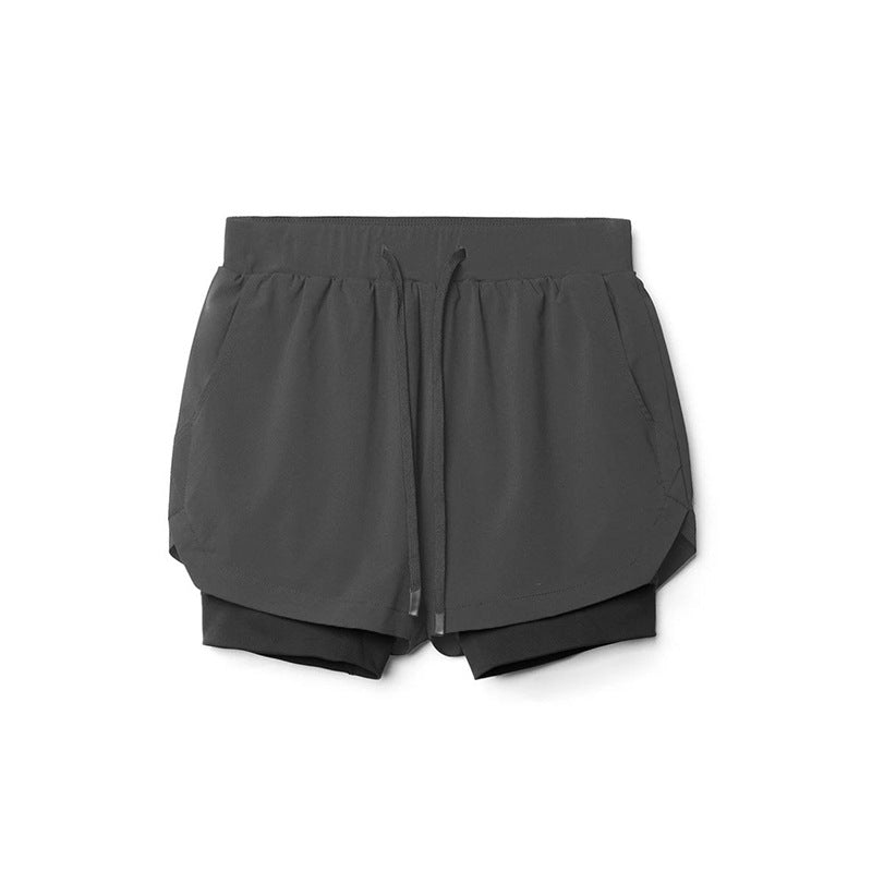 Men's Double-Layer Running Shorts