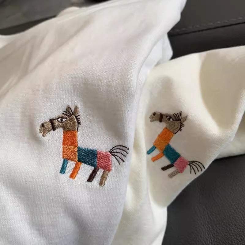 Embroidered Mascot Essential Tee