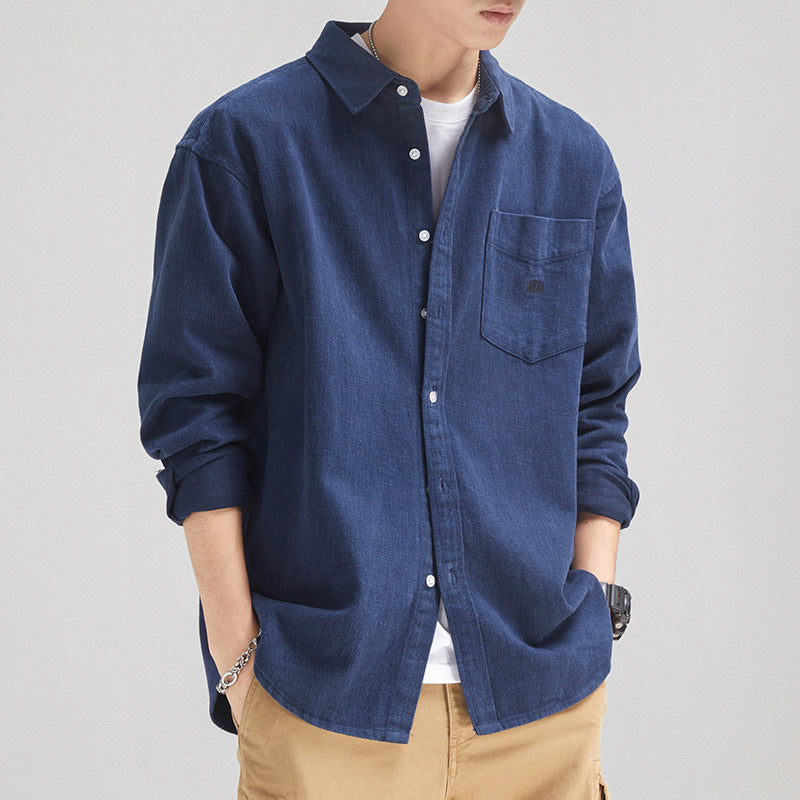 Long-Sleeve Shirt Jacket