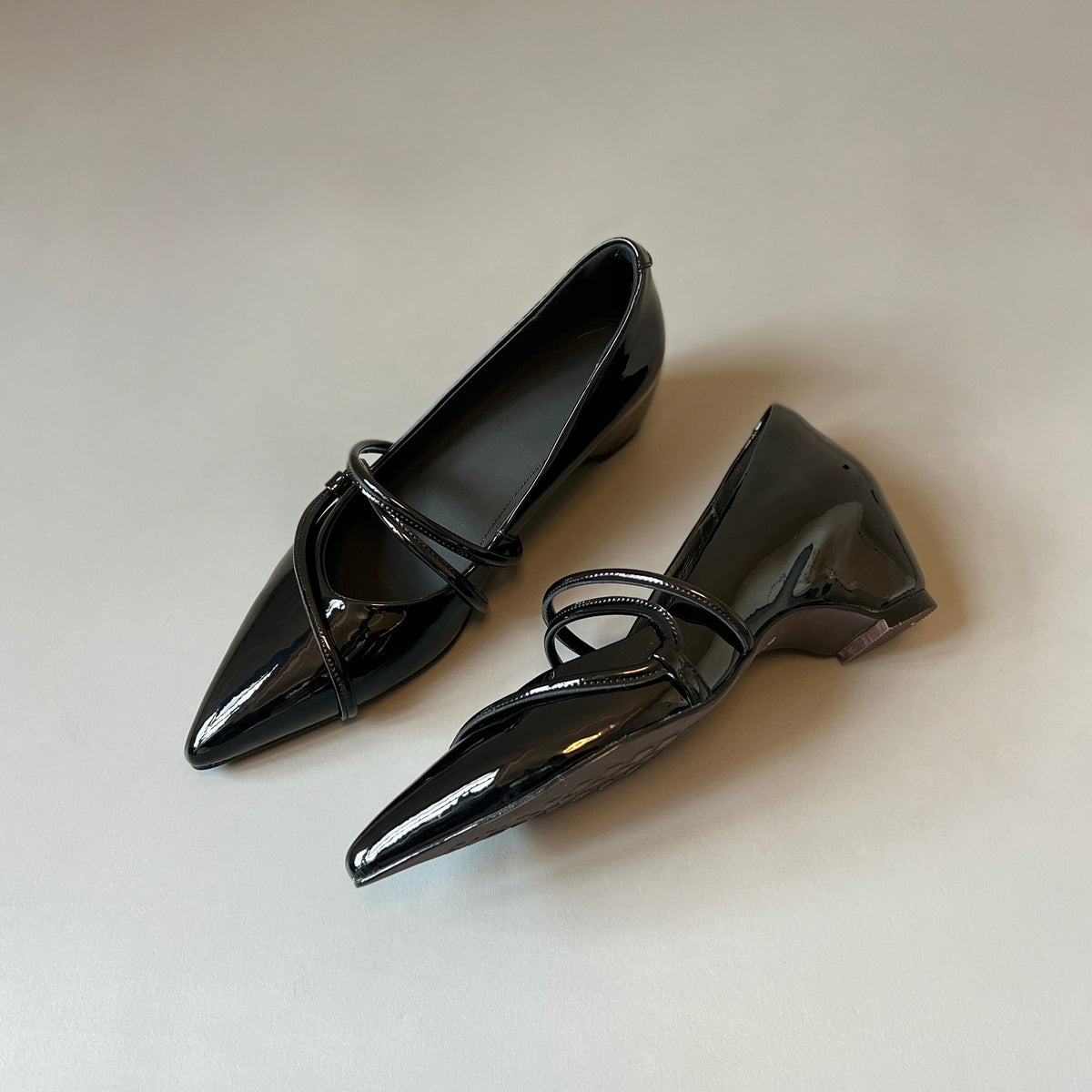 Pointed-Toe Mary Janes