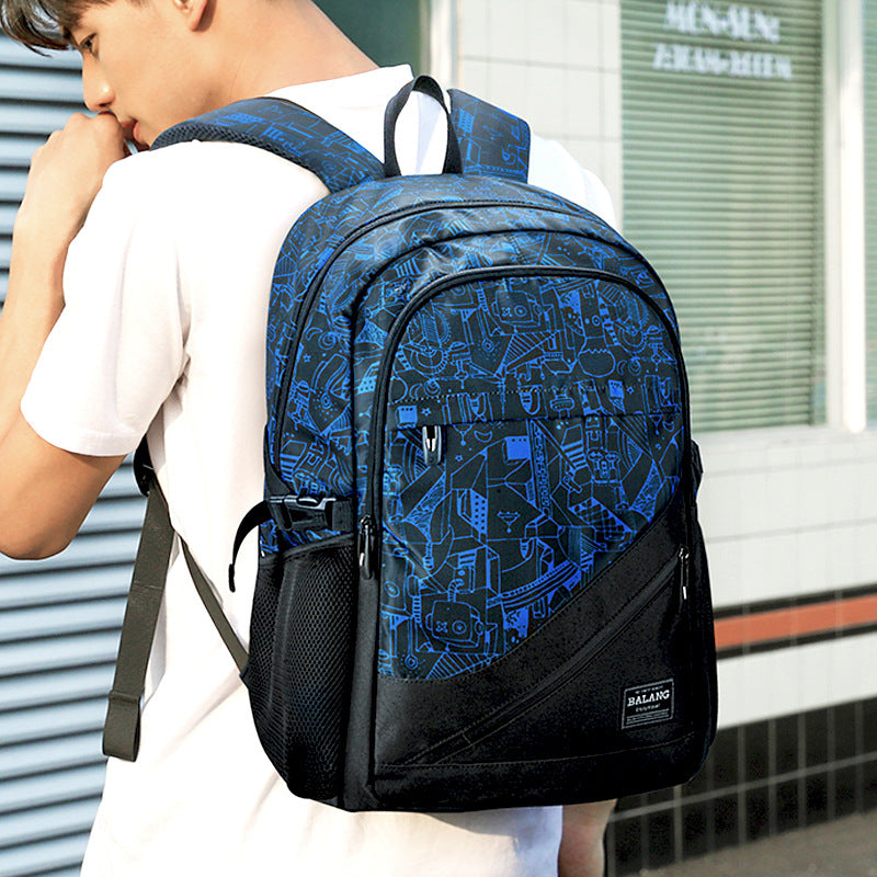 Student's Multi-Compartment Backpack