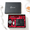 Black (Pen + Cufflinks + Watch + Keychain + Wallet)