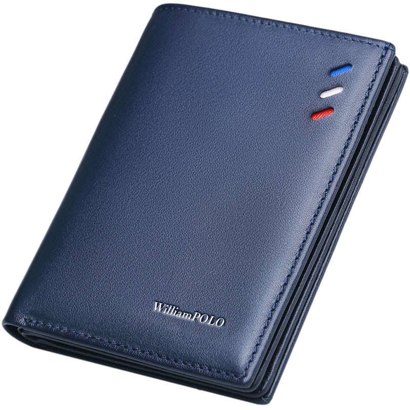 WilliamPOLO Men's Leather Wallet