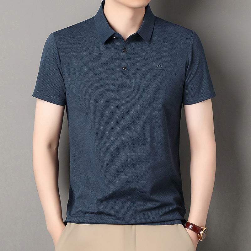 Textured Knit Polo