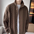 Cable-Knit Cardigan Sweater