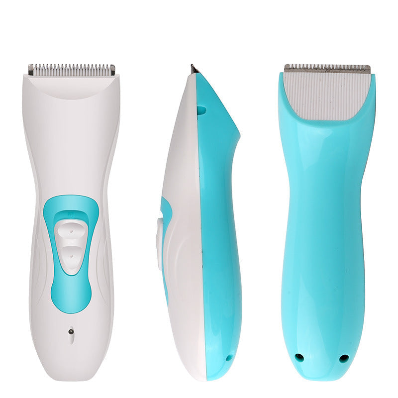 Factory direct power brake hair clipper ceramic low noise waterproof children's hair clipper baby household haircutting tools