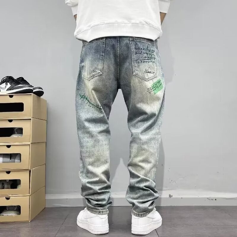 Graphic Streetwear Jeans