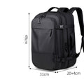Expandable Multi-Compartment Travel Backpack