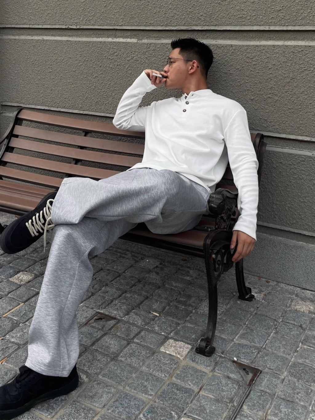 Essential Long Sleeve Henley
