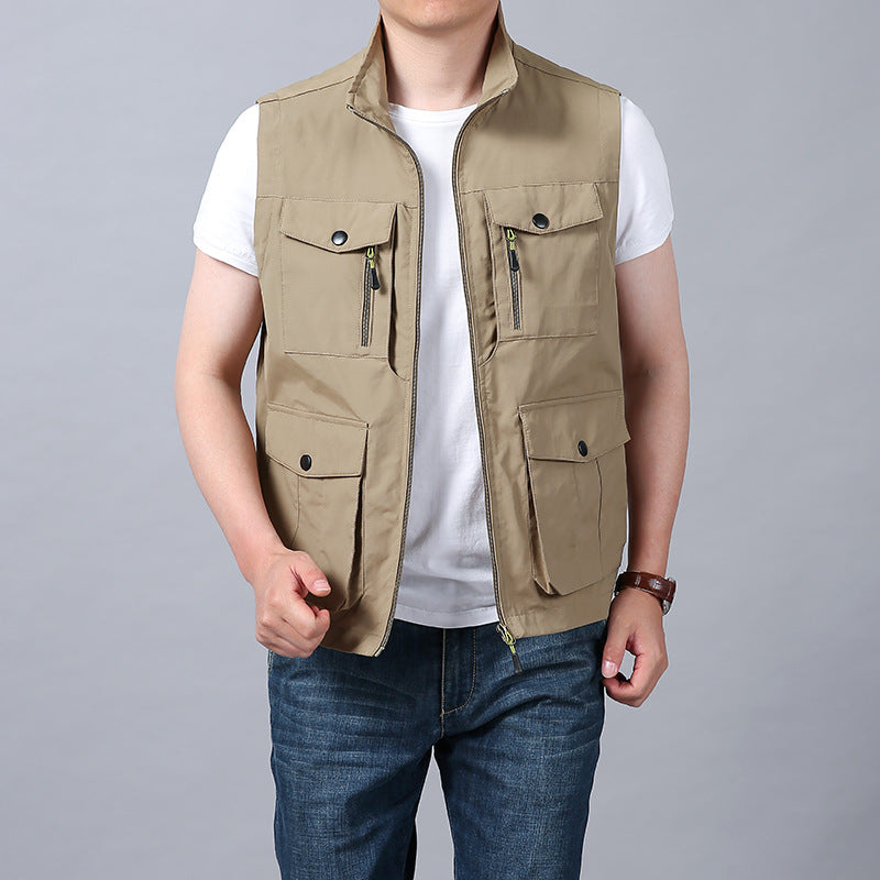Men’s Multi-Pocket Utility Vest