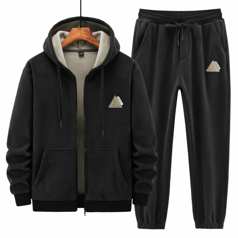Men's Fleece-Lined Sports Suit
