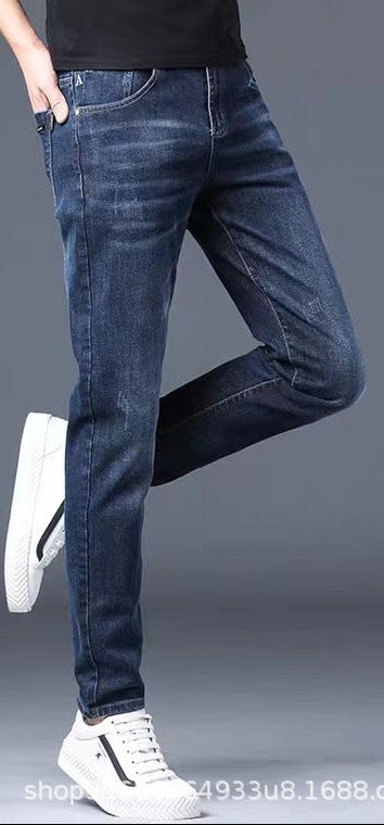 Premium Stretch Straight-Leg Men’s Jeans
