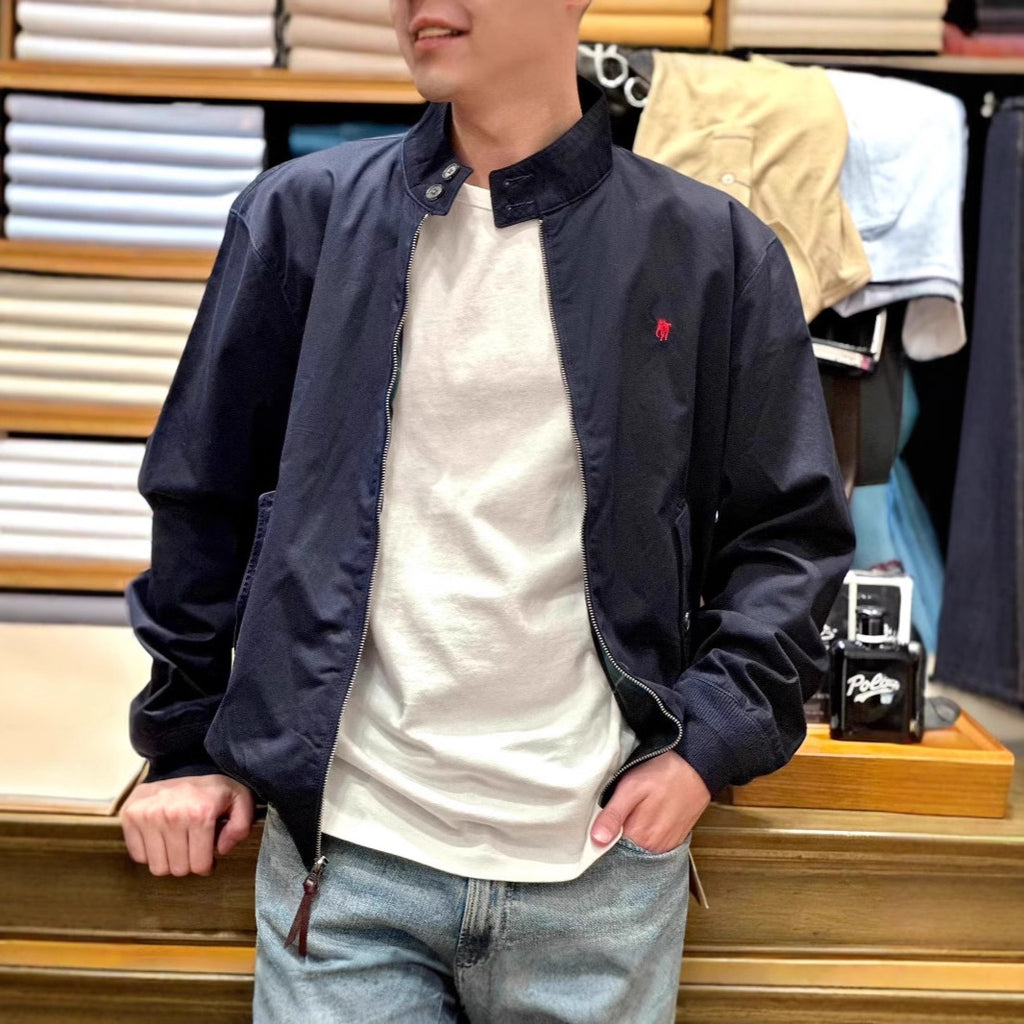 Men's Vintage Stand-Collar Jacket