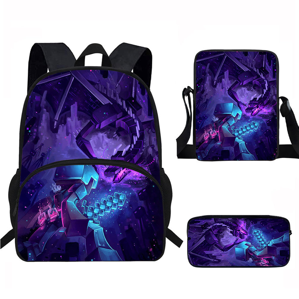 Minecraft Backpack Set