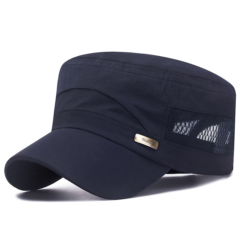 Men’s Breathable Mesh Military Cap