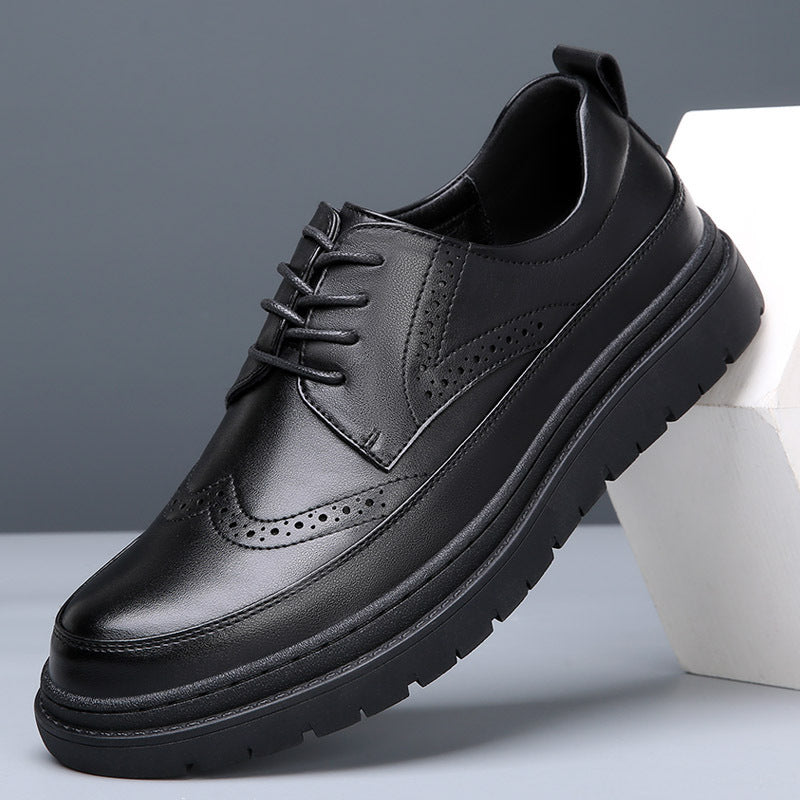 Men's Brogue Wingtip Derby