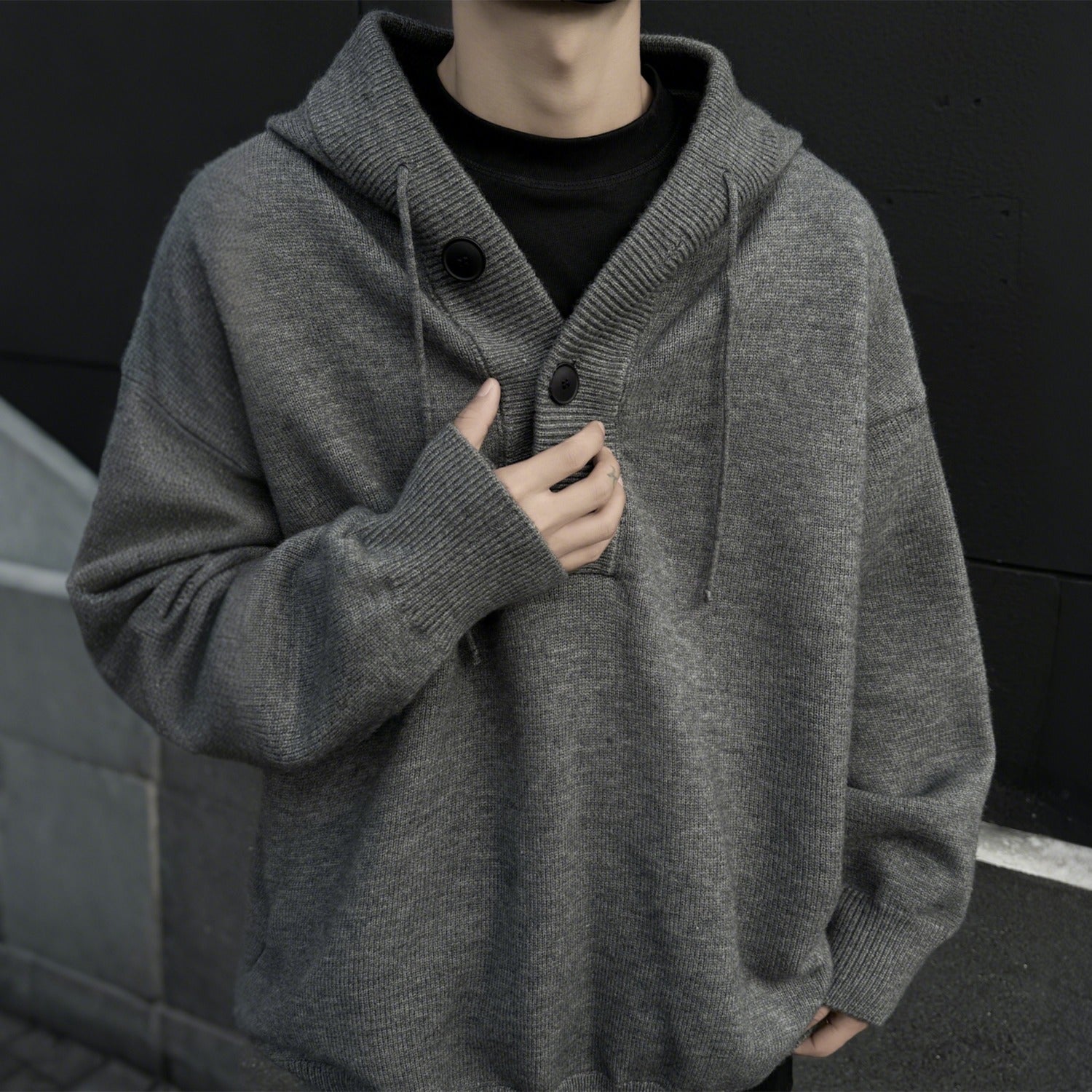 Urban Henley Hoodie