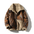 Shearling Lined Aviator Jacket