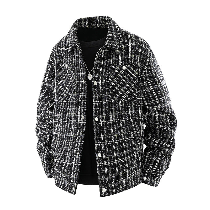 Vintage Tweed Overshirt Jacket