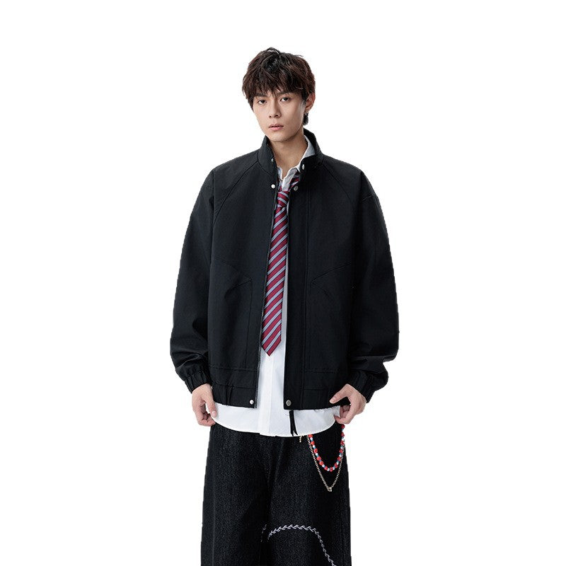 Casual Stand-Collar Jacket