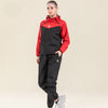 Double-zipper red women's model