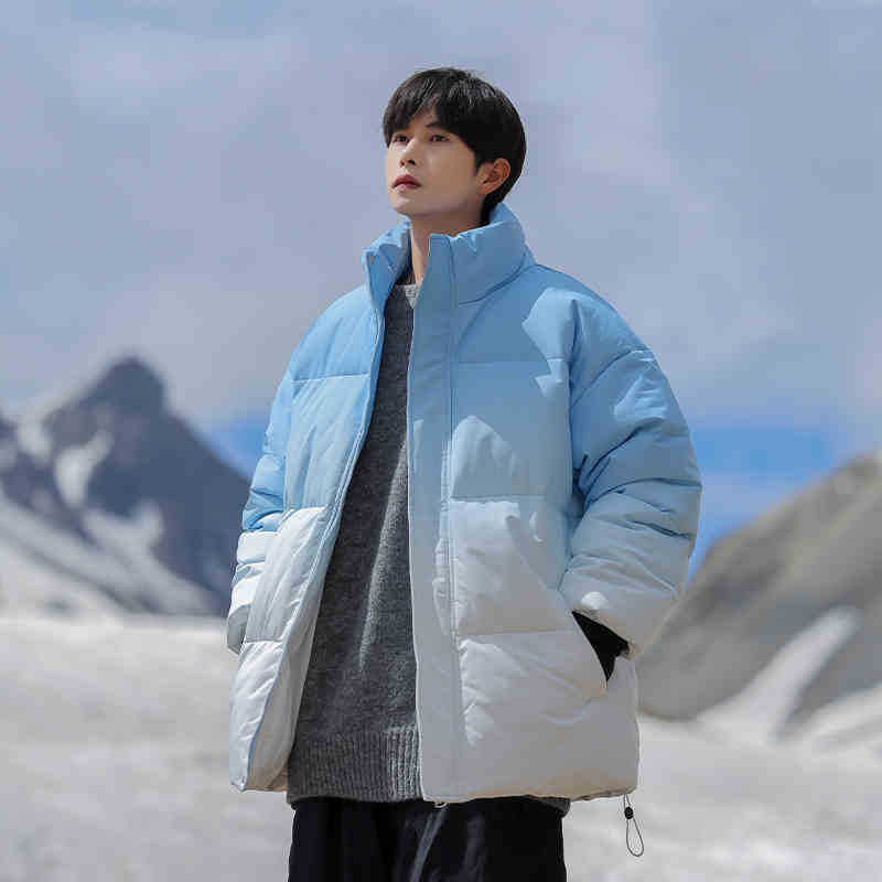 HJCamel Stand-Collar Padded Jacket