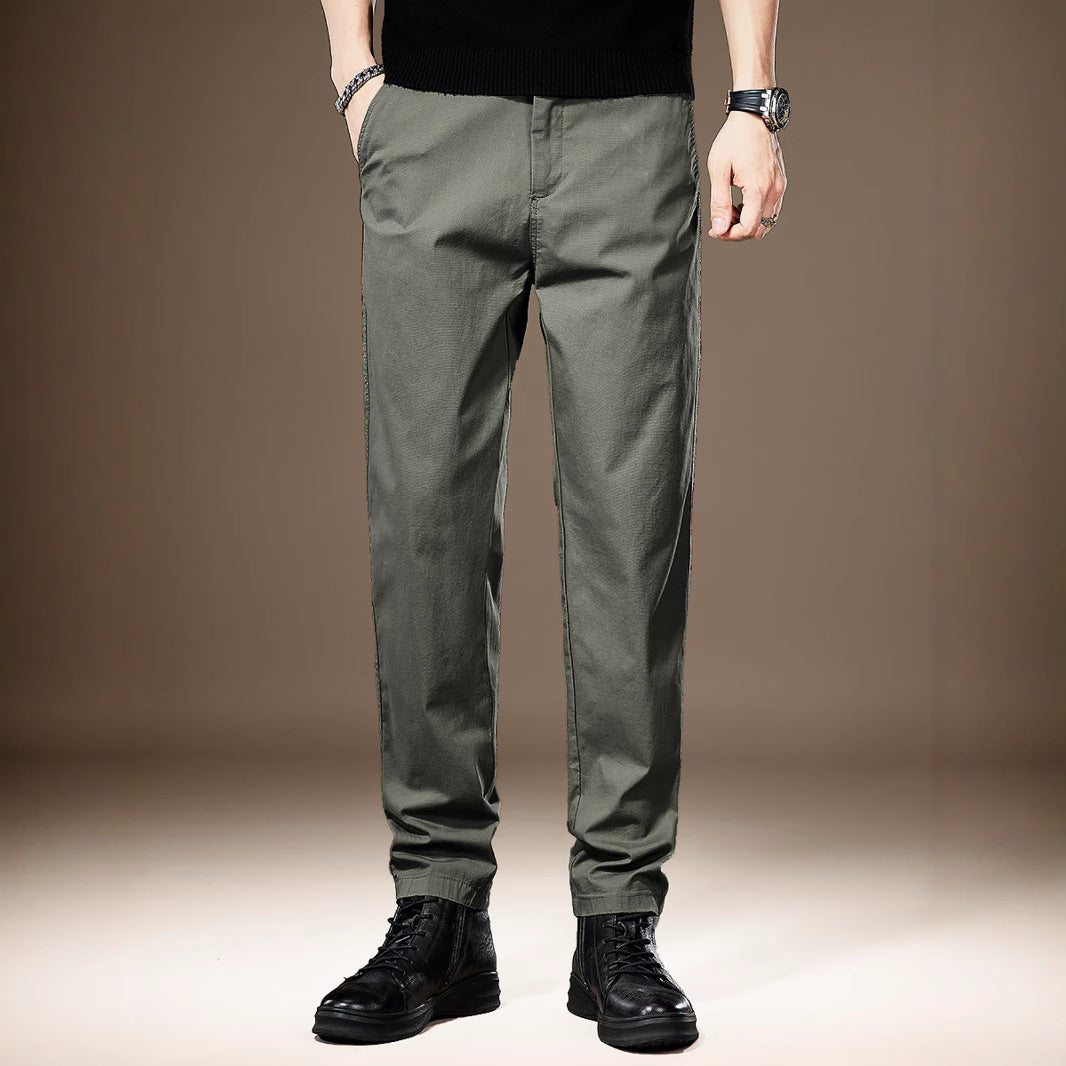Minimalist Straight Leg Utility Trousers