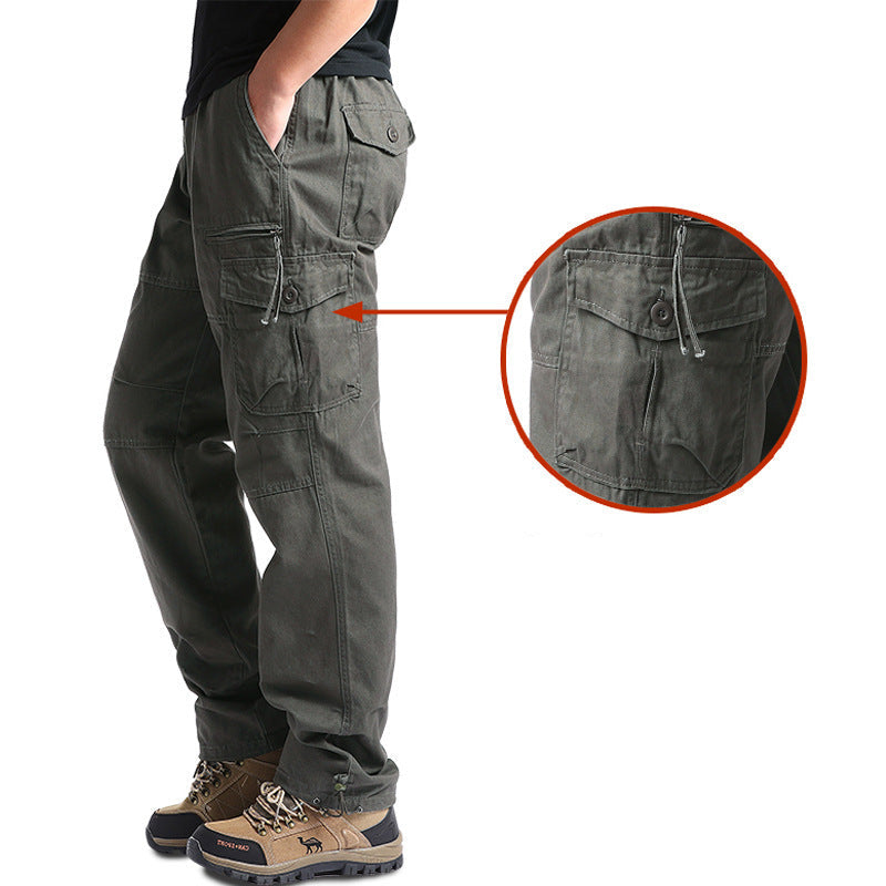 Men's Durable Multi-Pocket Cargo Pants
