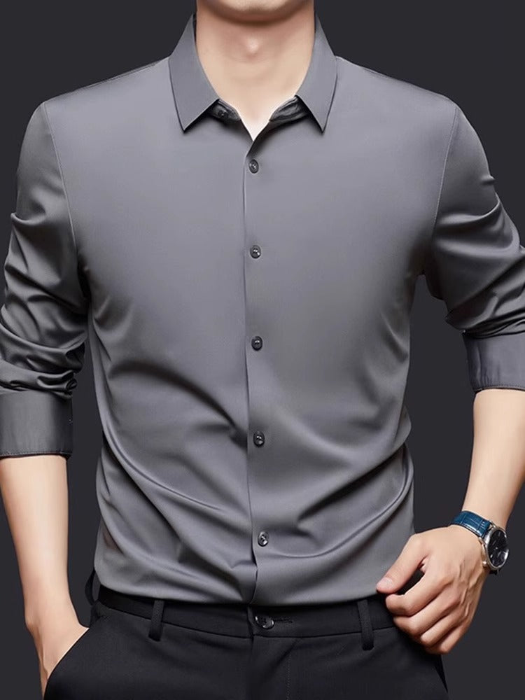 Essential Seamless High-Stretch Dress Shirt