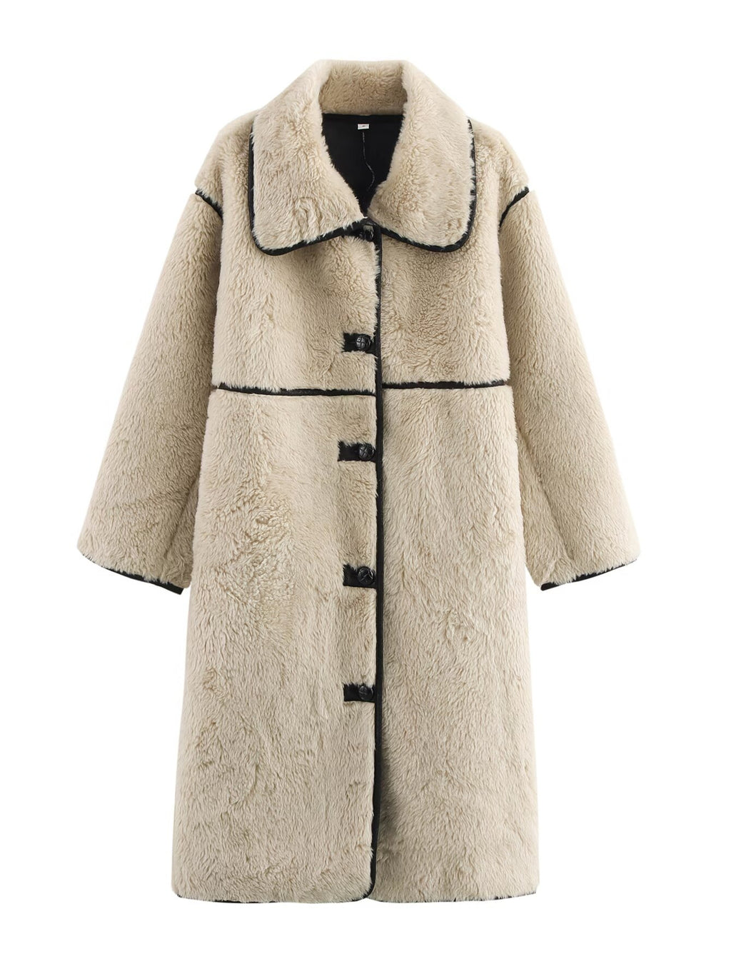 Women's Plush Shearling-Style Jacket