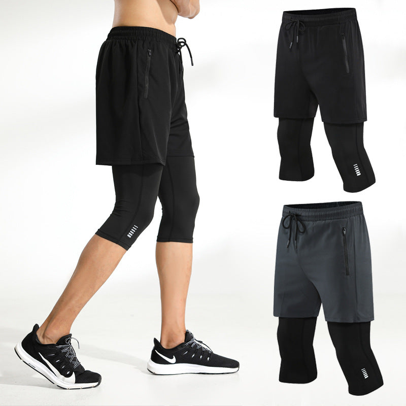 Men's 2-in-1 Athletic Shorts