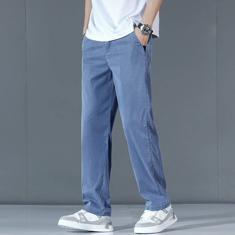 Men's Lightweight Relaxed-Fit Trousers