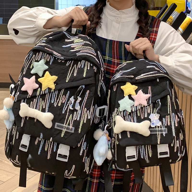 Striped Star Backpack