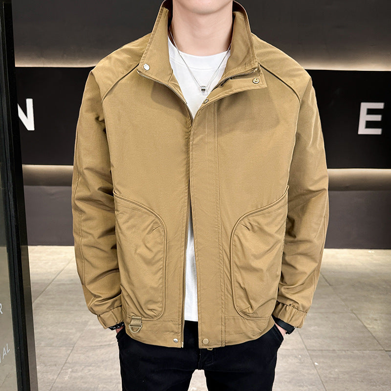 Zip-Up Bomber Jacket