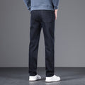 Premium Cotton-Stretch Straight Leg Jeans