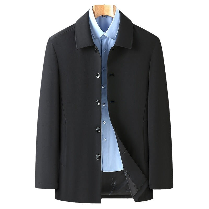 Minimalist Executive Harrington Jacket