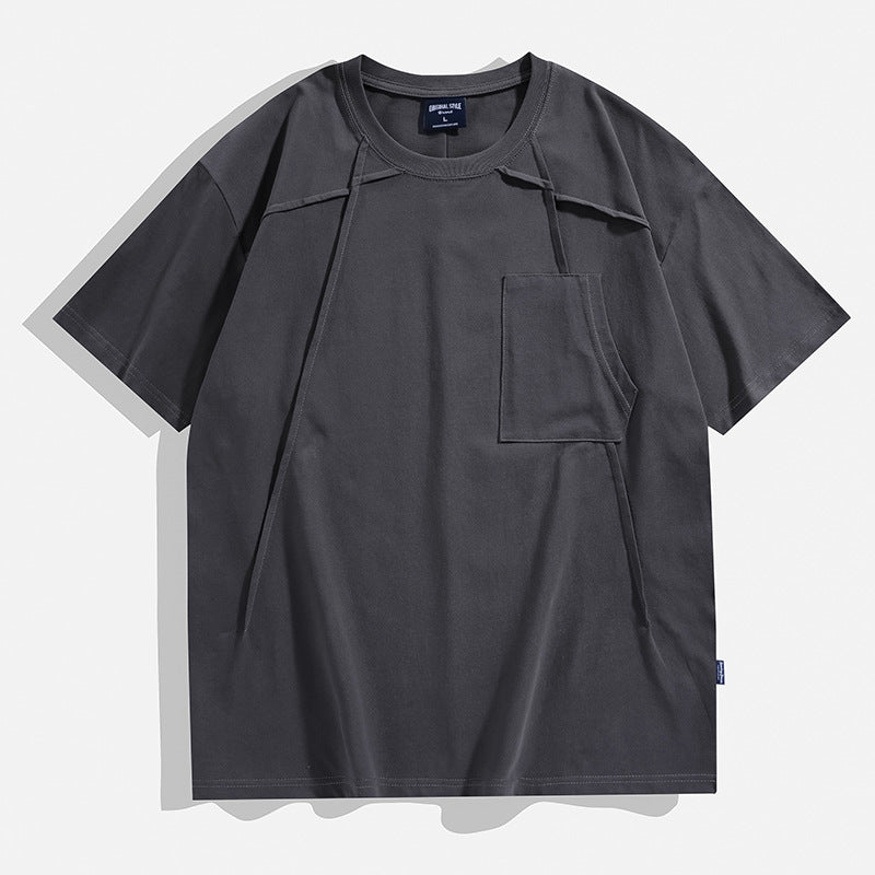 Patchwork Pocket T-Shirt