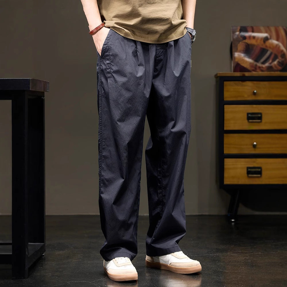 Casual Relaxed-Fit Trousers
