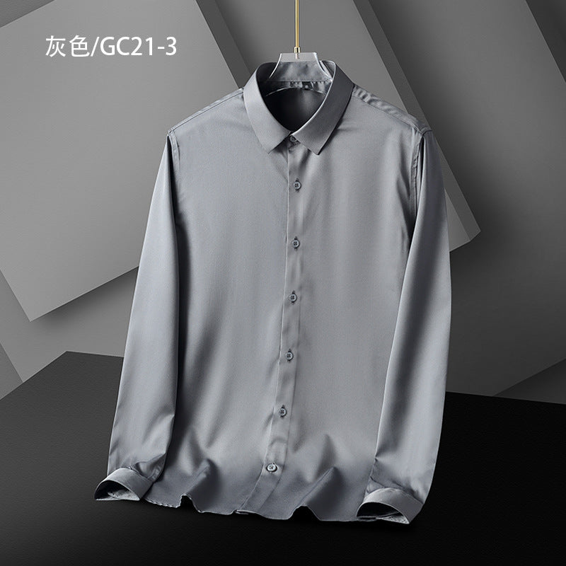 Men's Long-Sleeve Oxford Shirt