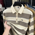 Men's Striped Polo Shirt