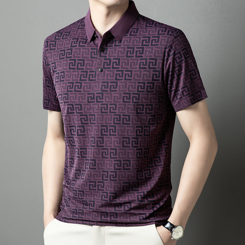 Seamless Monogram Tech Polo