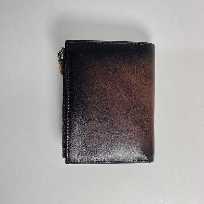 Men's Short Leather Wallet