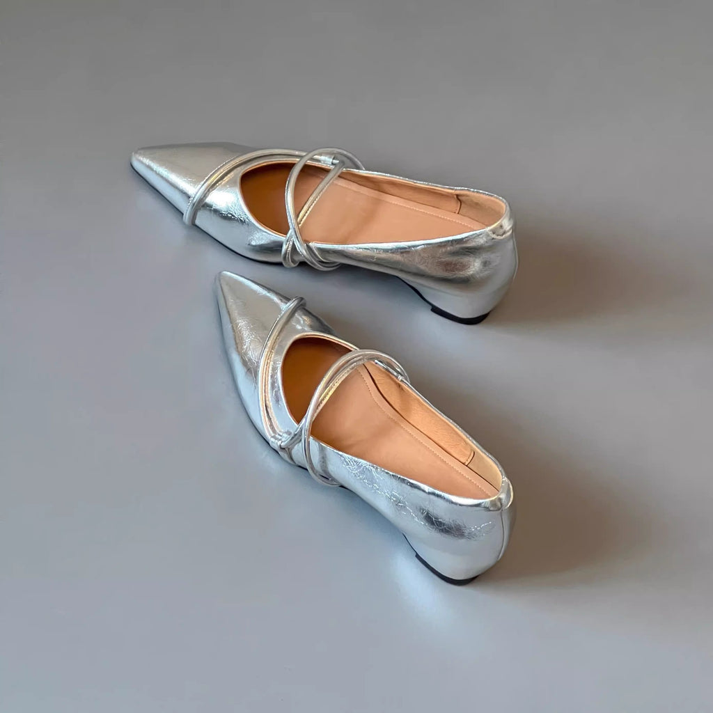 Pointed-Toe Mary Janes