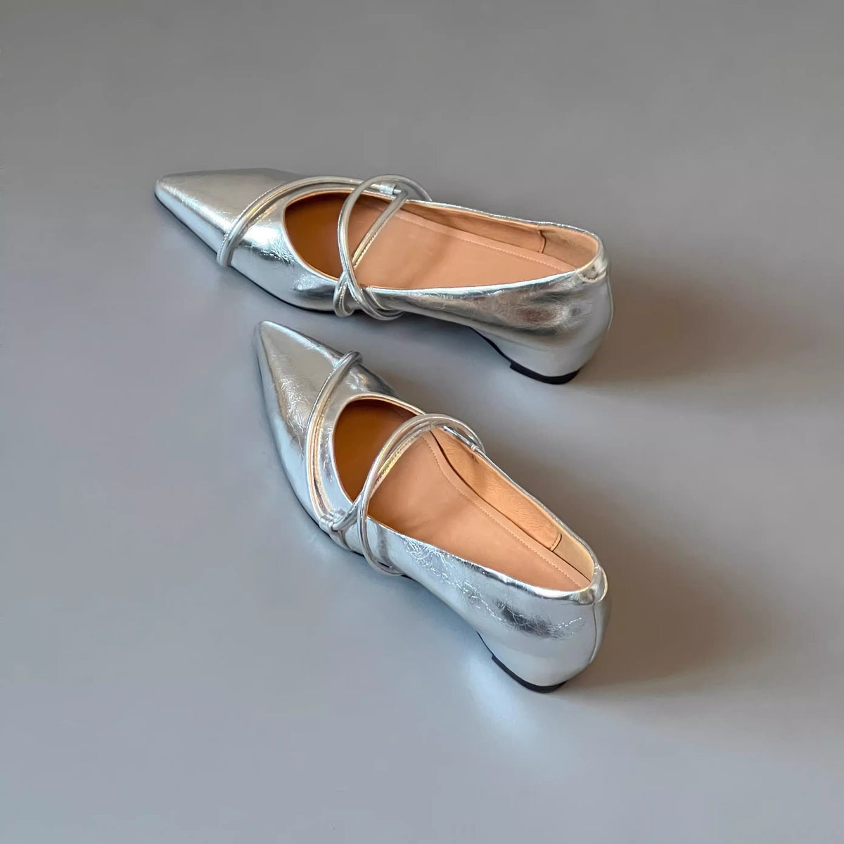 Pointed-Toe Mary Janes