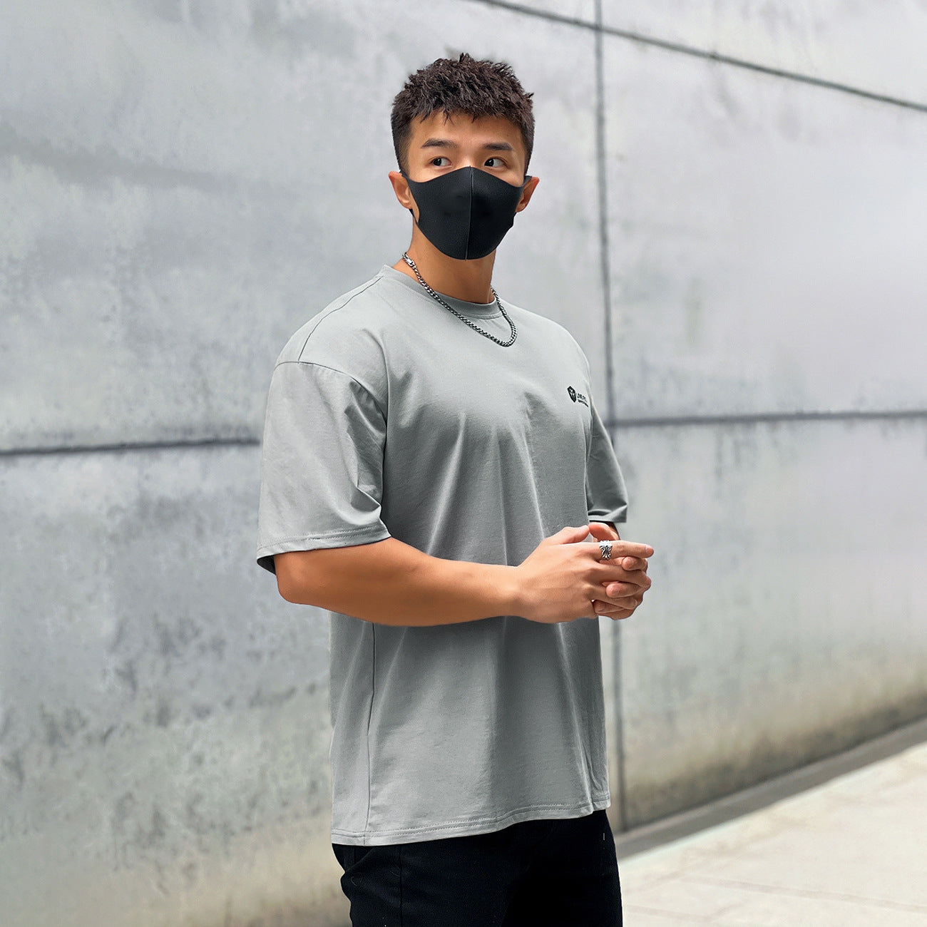 Men's Oversized Gym T-Shirt