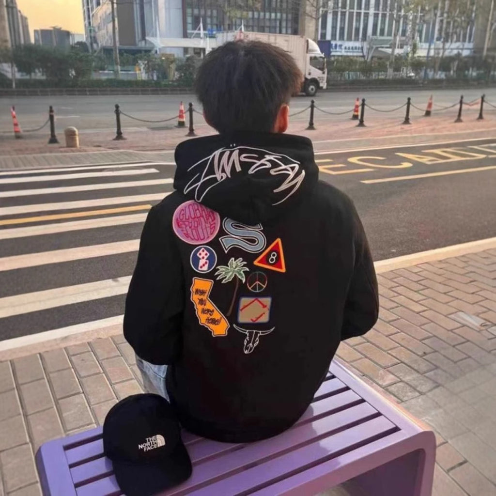 Patchwork Varsity Jacket