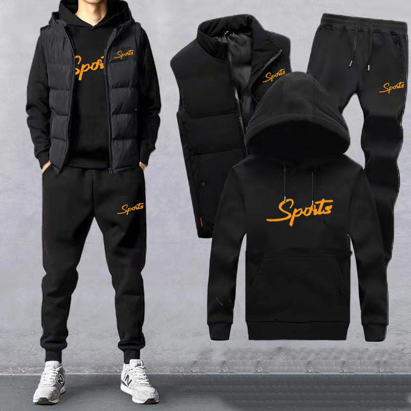 Sport-Elite Fleece Three-Piece Leisure Set