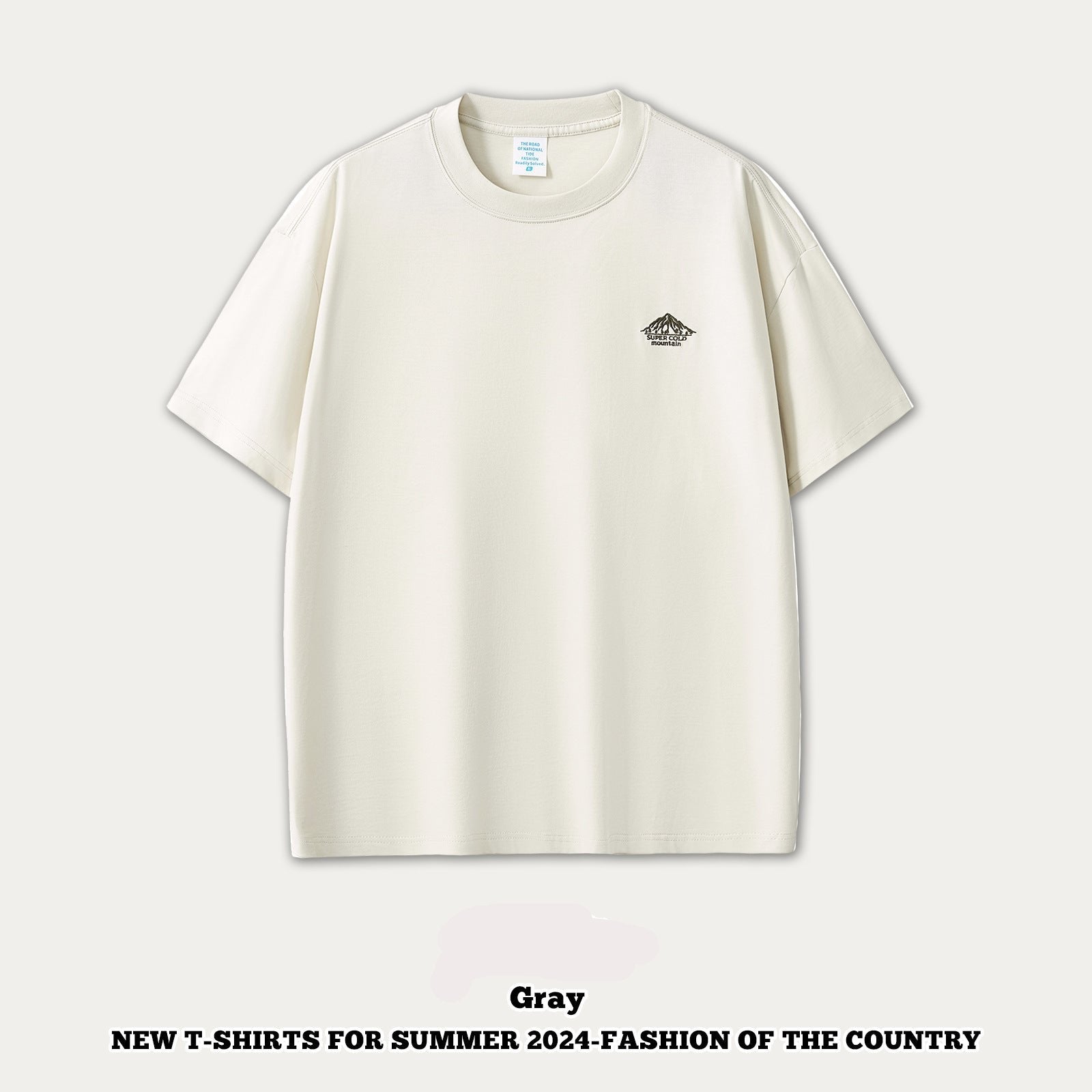 Embroidery Mountain Tee