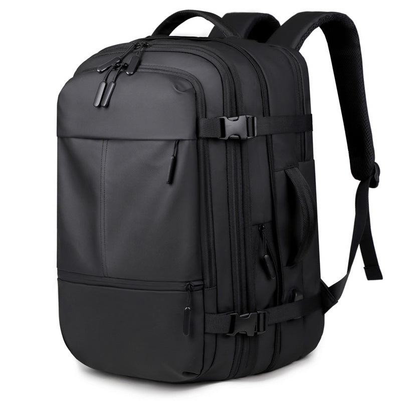 Expandable Multi-Compartment Travel Backpack